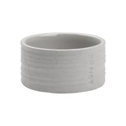 Portavelas para vela pequeña Ernst, gris