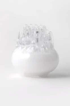 Portavelas Polar 330 mm, Blanco