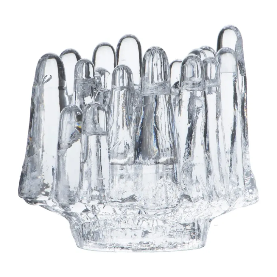 Portavelas Polar 112 mm, Transparente