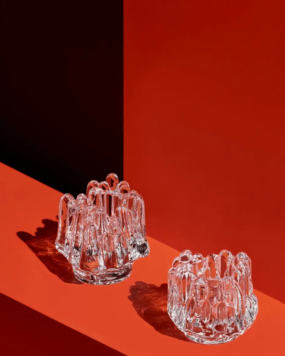 Portavelas Polar 112 mm, Transparente