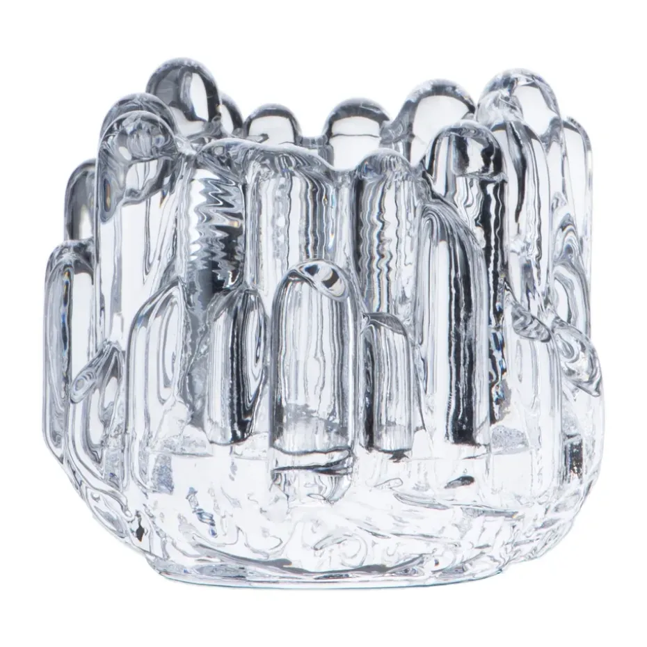 Portavelas Polar 86 mm, Transparente