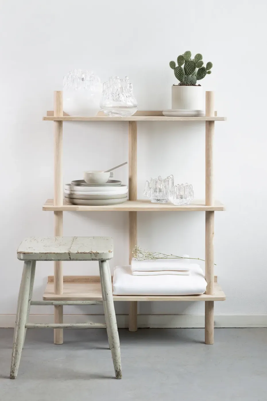 Portavelas Polar 86 mm, Transparente