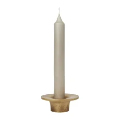 Portavelas Soothe Ø8 cm, Brass Finish