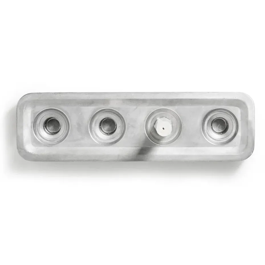 Portavelas Stumpastaken, alargado, 8,5 x 29,5 cm