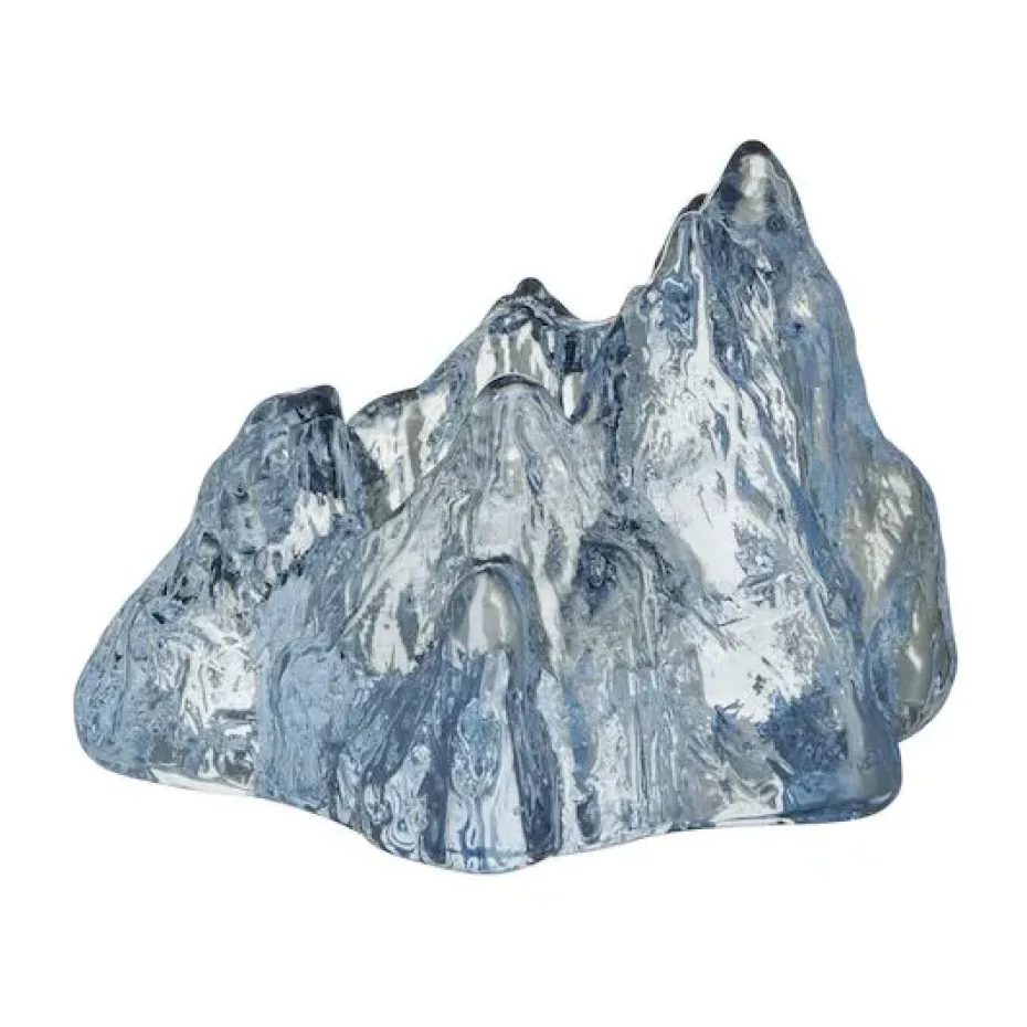 Portavelas The Rock 91 mm, Ice blue