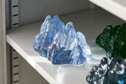 Portavelas The Rock 91 mm, Ice blue