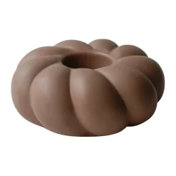 Portavelas Twine Ø14 cm, Nougat