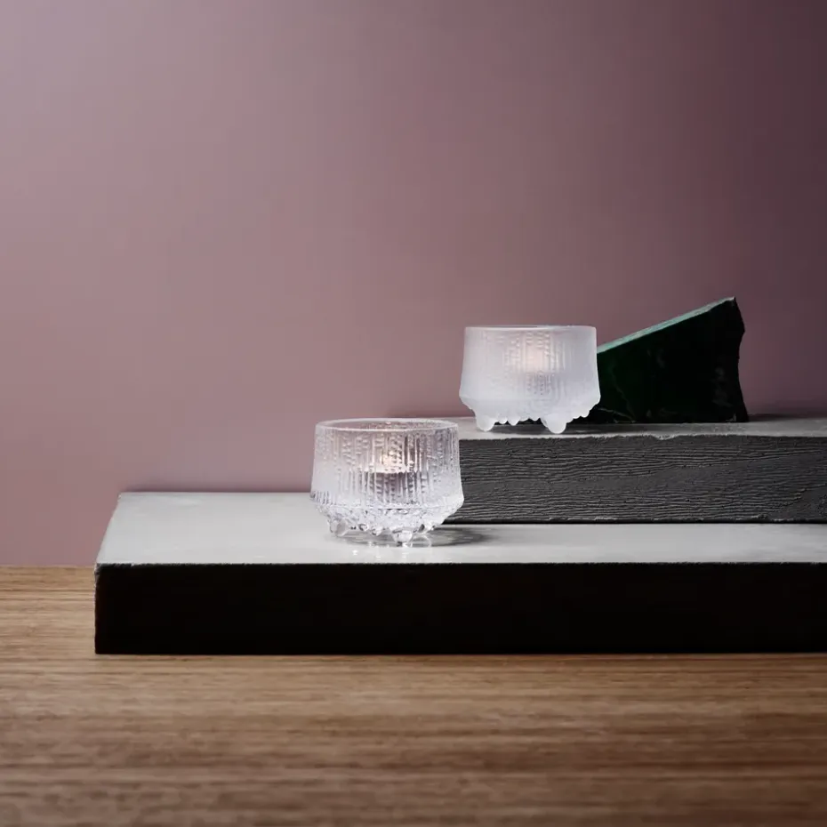 Portavelas Ultima Thule 65 mm, escarcha