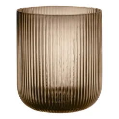 Portavelas Ven L 20 cm, Coffee