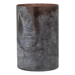 Portavelas/Jarrón Macha Ø15 cm, morado-marrón