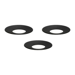 Protectores de vela STOFF Nagel 3-pack, Negro