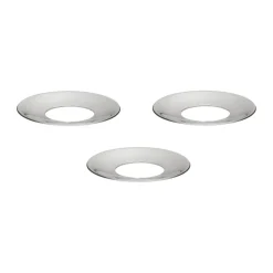 Protectores de vela STOFF Nagel 3-pack, Cromo