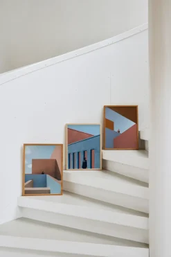 Póster Angular Afternoon, 30x40 cm