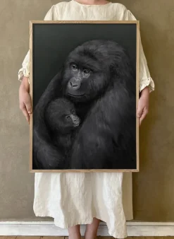 Póster Bergsgorillan, 50x70 cm