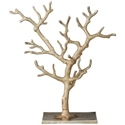 Árbol para joyas Tressa, oro, 33 cm