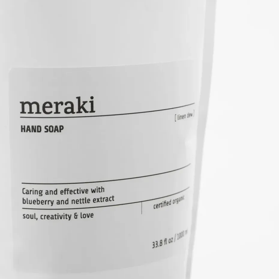 Recambio de jabón de manos Meraki 1000 ml, Linen dew