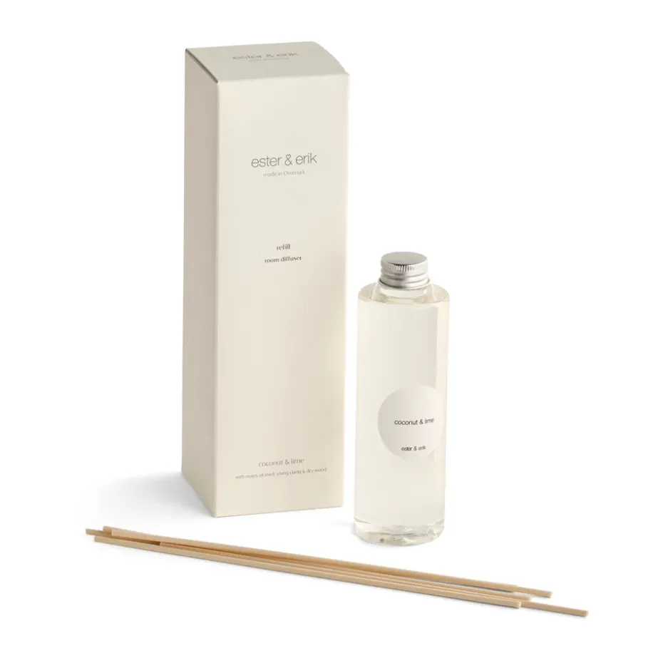 Recarga para difusor con varillas ester & erik, Coconut & lime