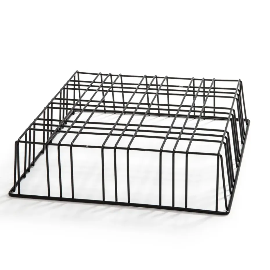 Rejilla para portaevelas Stumpastaken negro, Grande