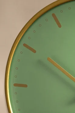 Reloj AJ City Hall, Verde, Ø21 cm