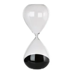 Reloj de arena Ball L 38 cm, Negro