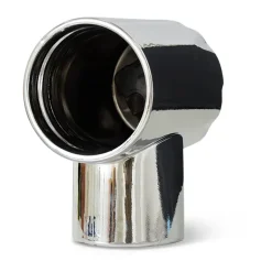 Reloj de cerámica Eetro 17,5 cm, Chrome