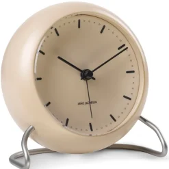 Reloj de mesa AJ City Hall, Sandy beige