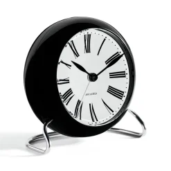 Reloj de mesa AJ Roman, negro