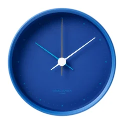Reloj de pared Koppel Ø10 cm, Iconic blue