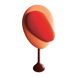 Reloj de pared Mellow Clock, Red