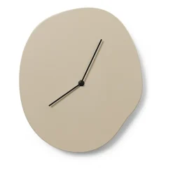 Reloj de pared Melt 28x33 cm, Cashmere