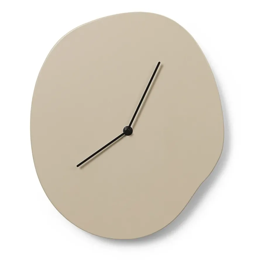 Reloj de pared Melt 28x33 cm, Cashmere