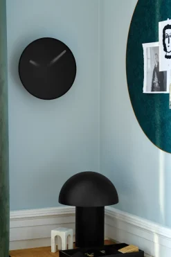 Reloj de pared Momentt Ø30 cm, negro