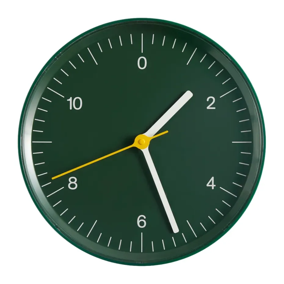 Reloj de pared Wall Clock Ø26,5 cm, Green