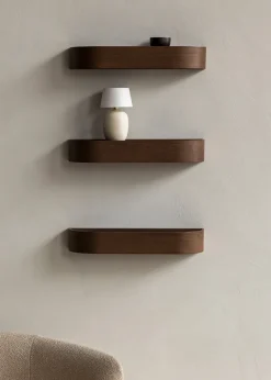 Repisa Epoch 50 cm, Roble teñido oscuro