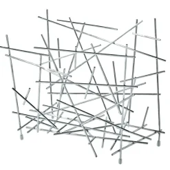 Revistero Blow up, acero inoxidable