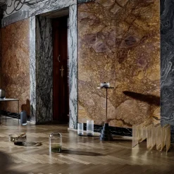 Revistero Curva, latón