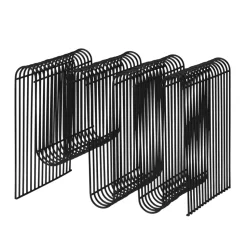 Revistero Curva, negro