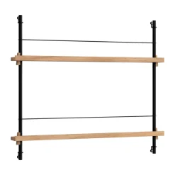 Revistero Moebe, Oak-black