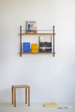 Revistero Moebe, Oak-black