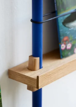 Revistero Moebe, Smoked oak-blue