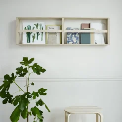 Revistero Norr 120 cm, roble