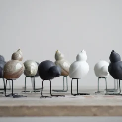 Set de 2 adornos de Pascua Swedish Birds DBKD, White