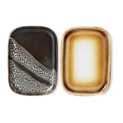 Set de 2 bandejas pequeñas 70's, Mojave