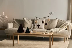 Set de 4 bolas de Navidad Spira, Rojo