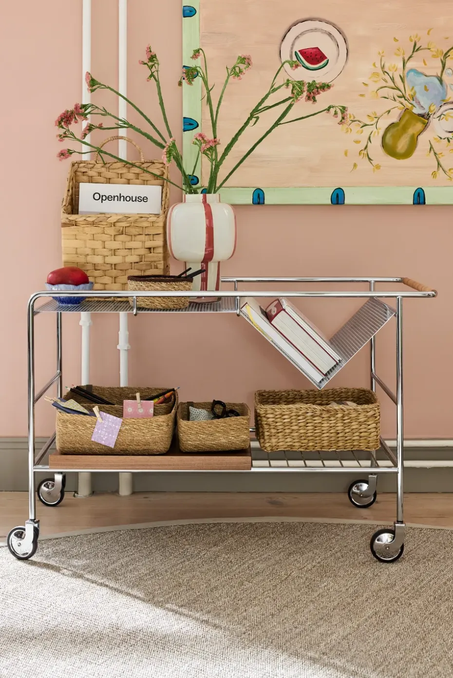 Set de 3 cajas Esther, Natural