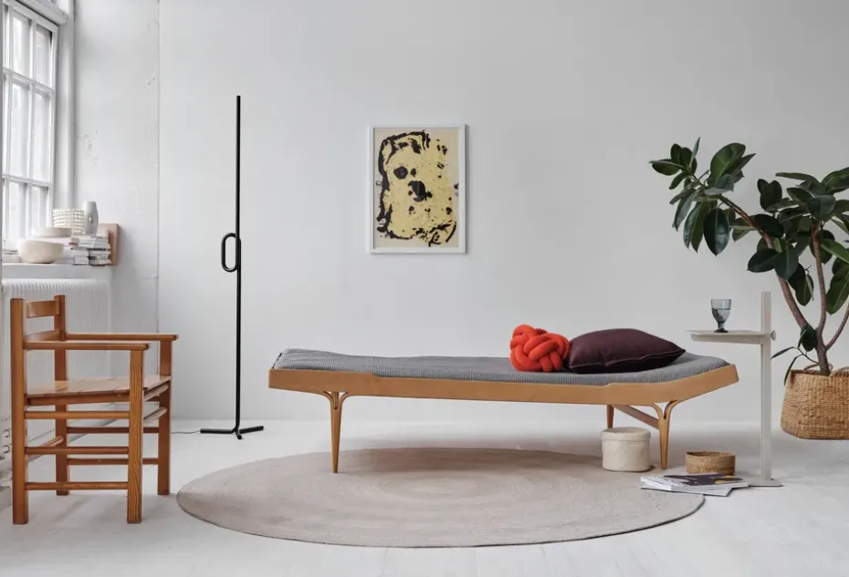 Set de 4 cestas Emil algas marinas small, Natural