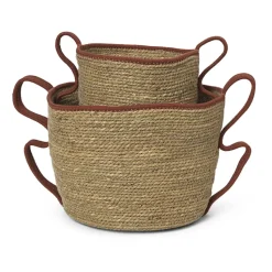 Set de 2 cestas Verso, Brick