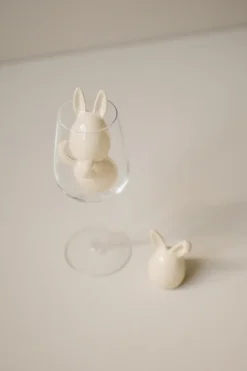 Set de 3 conejos de pascua Triplets, Vanilla