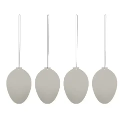 Set de 4 decoraciones de pascua Easter Deco huevo, Sand