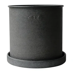 Set de 2 macetas Plant pot small, Black